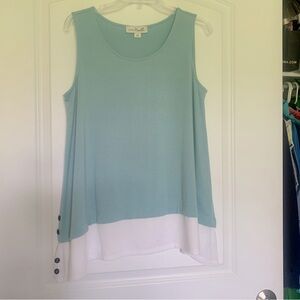 Simply Noelle Summer, Sleeveless Swing top. Multi-use, casual, beach,etc. S/M